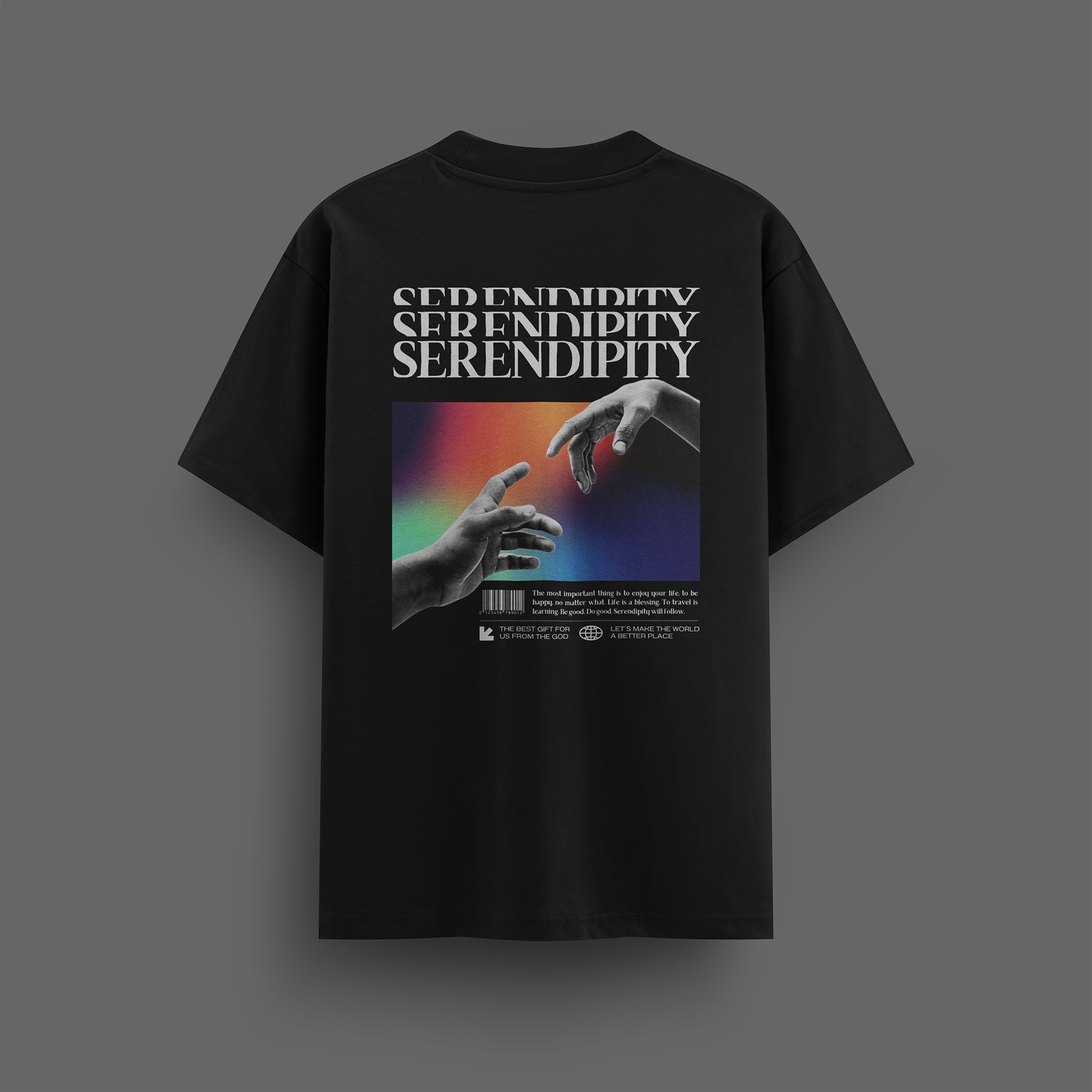Serendipity Aesthetic Oversize T-Shirt