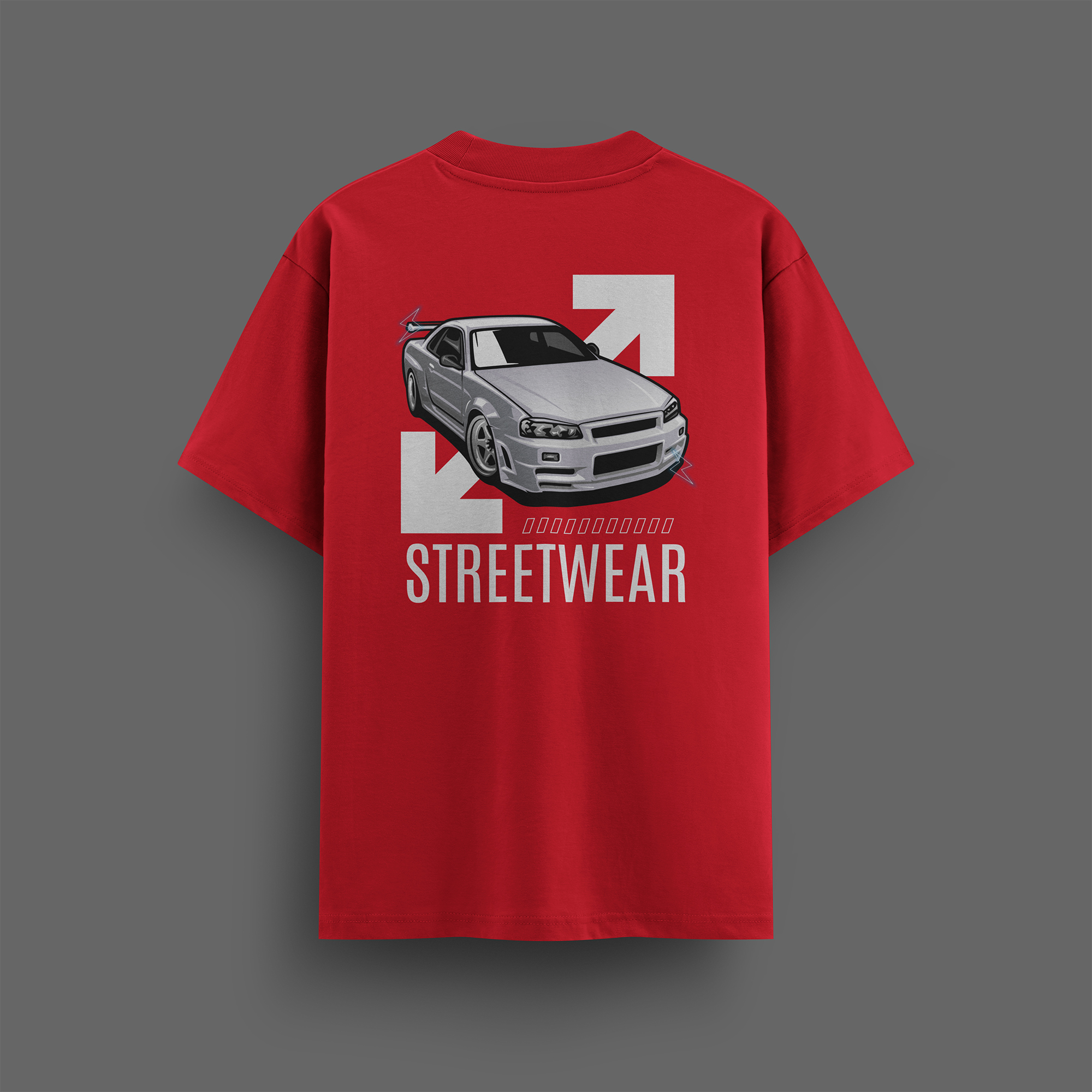 Streetwear Drift Machine Graphic Tee
