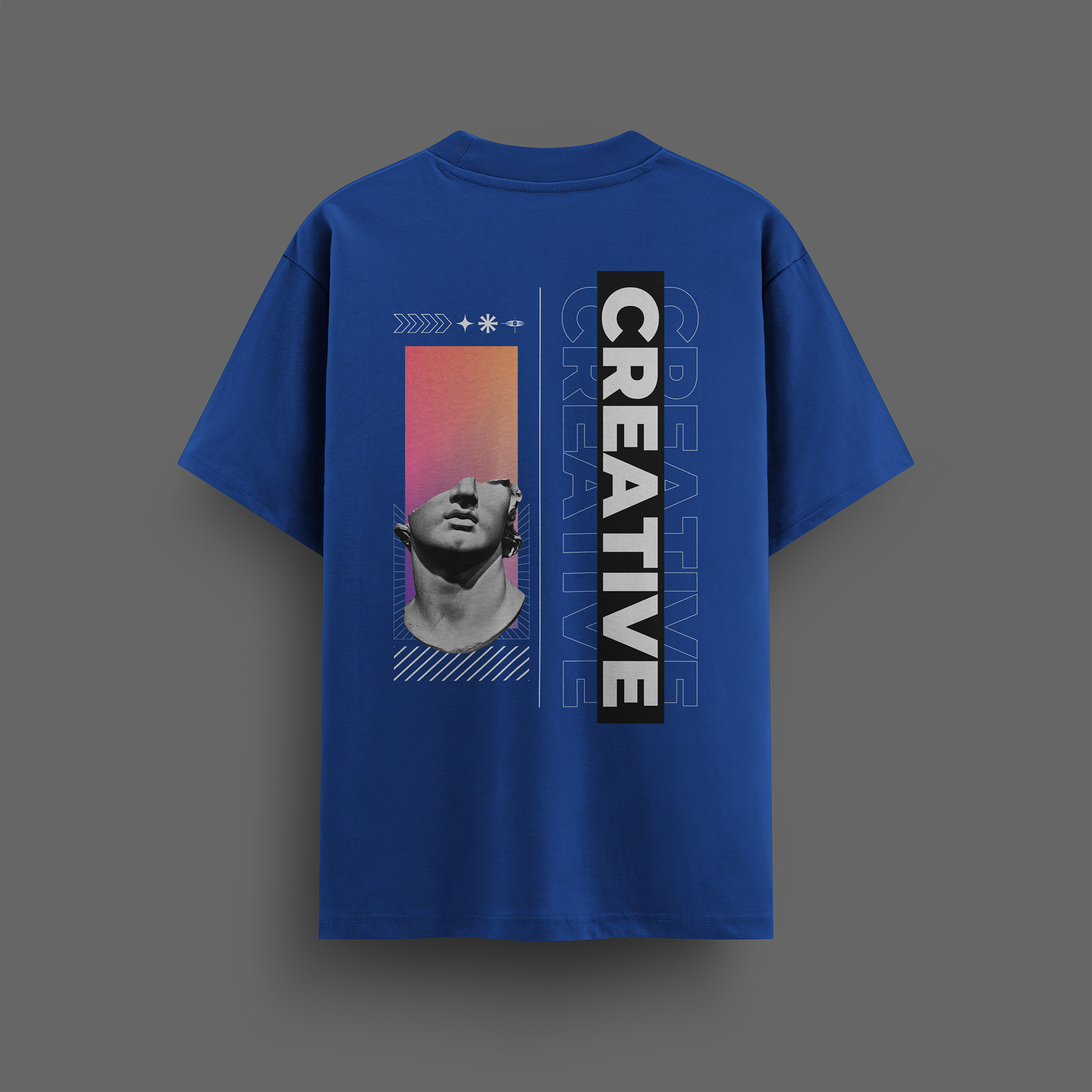Creative Aesthetic Oversize Tee
