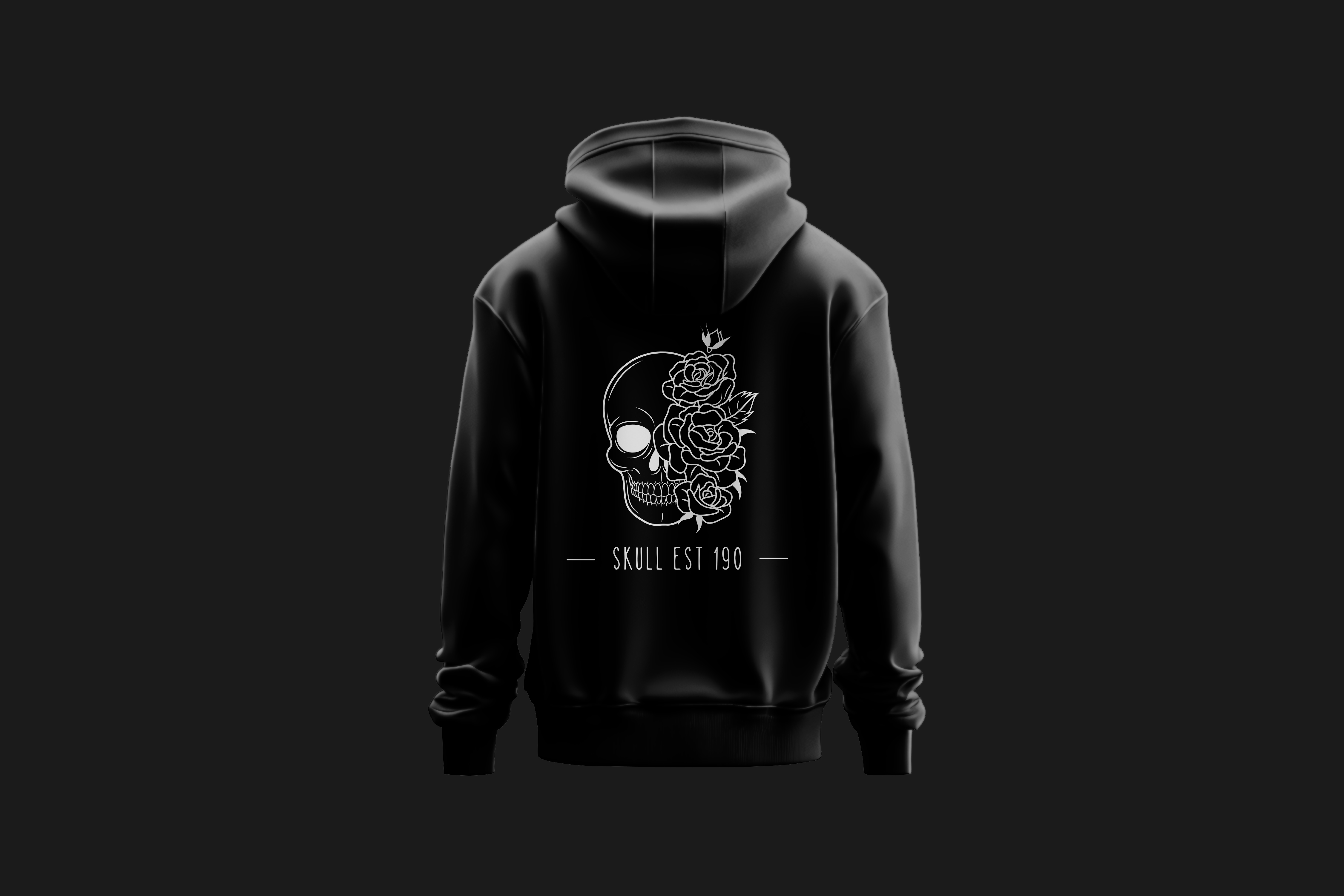 Memento Mori Rose Hoodie