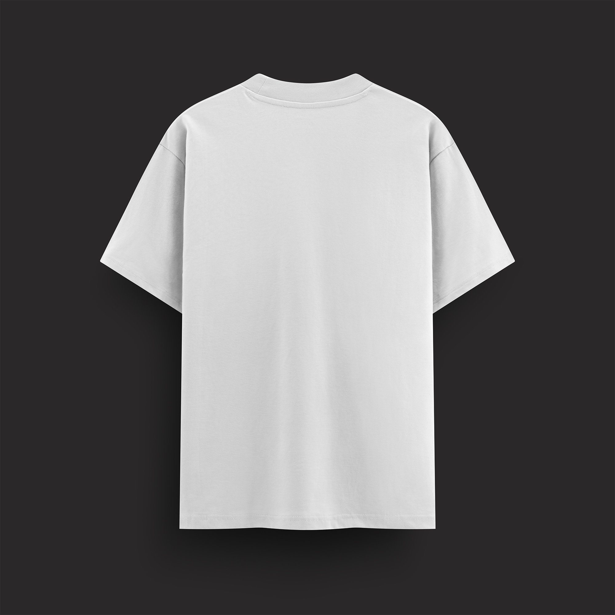 Monochrome Anime Eyes Graphic Oversized Tee